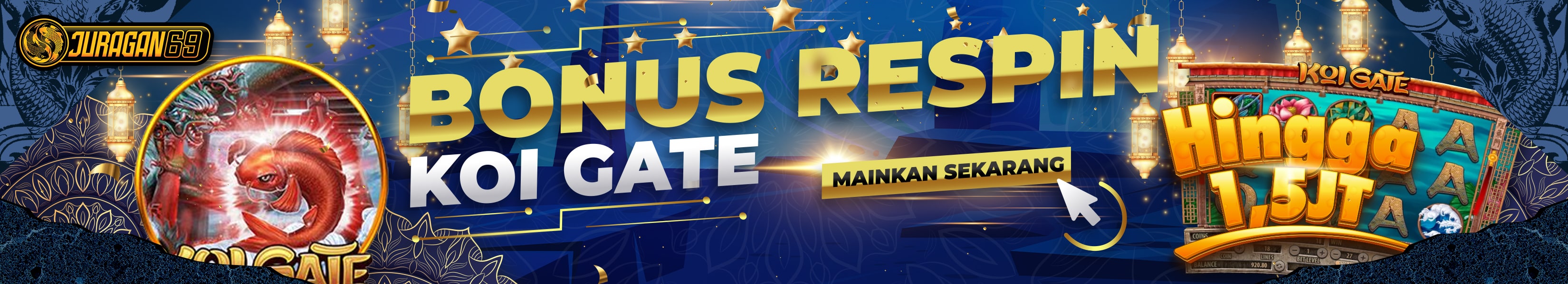 BONUS RESPIN KOI GATE JURAGAN69